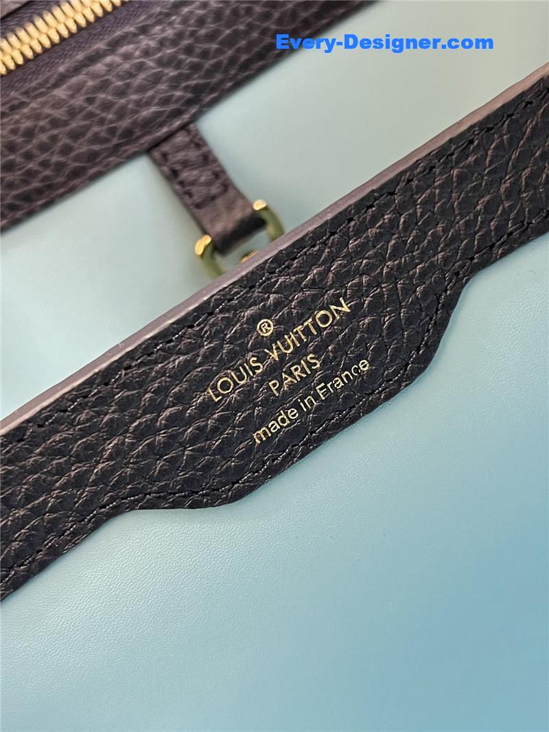 l0vis Vvtt0n lv capucines medium denim bag