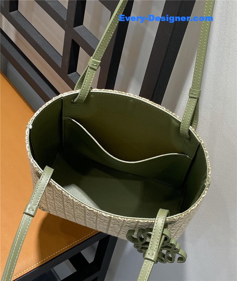L0ew* square tote bag