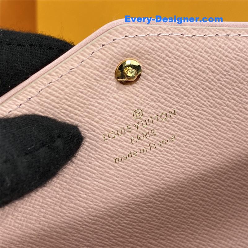 l0vis Vvtt0n lv denim jacquard sarah wallet