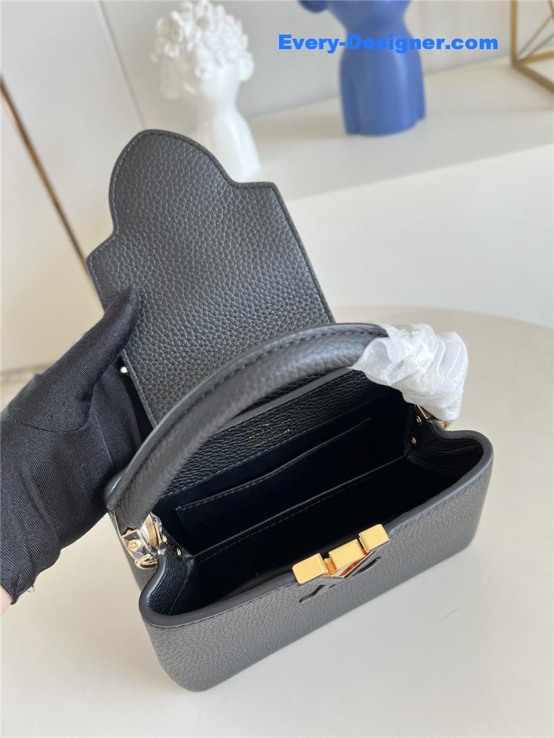 l0vis Vvtt0n lv capucines mini bag black