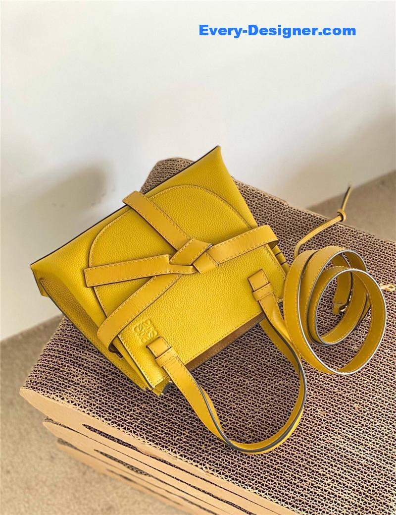 L0ew* mini gate top handle bag