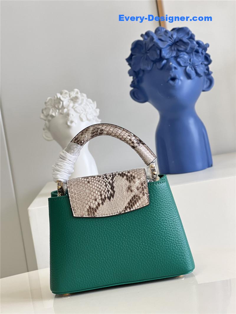 l0vis Vvtt0n lv capucines mini bag green