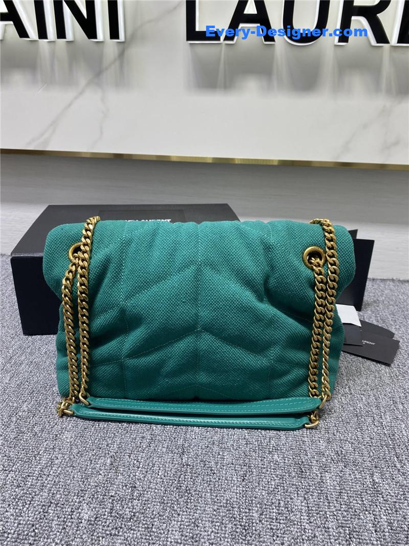 Y51 lou lou canvas chain bag