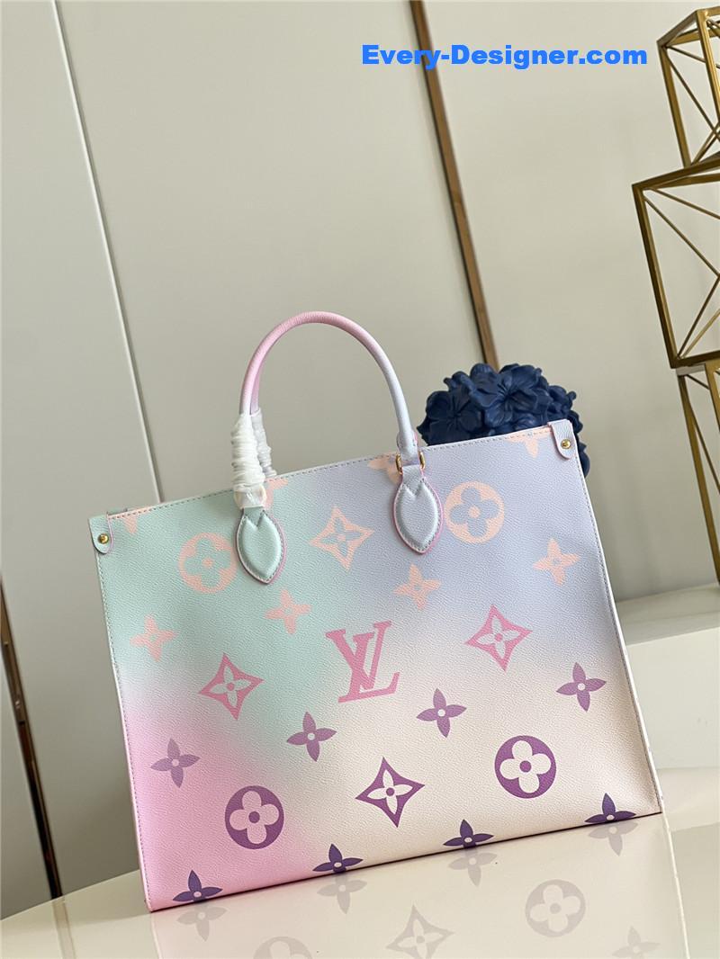 l0vis Vvtt0n lv onthego gradient color bag