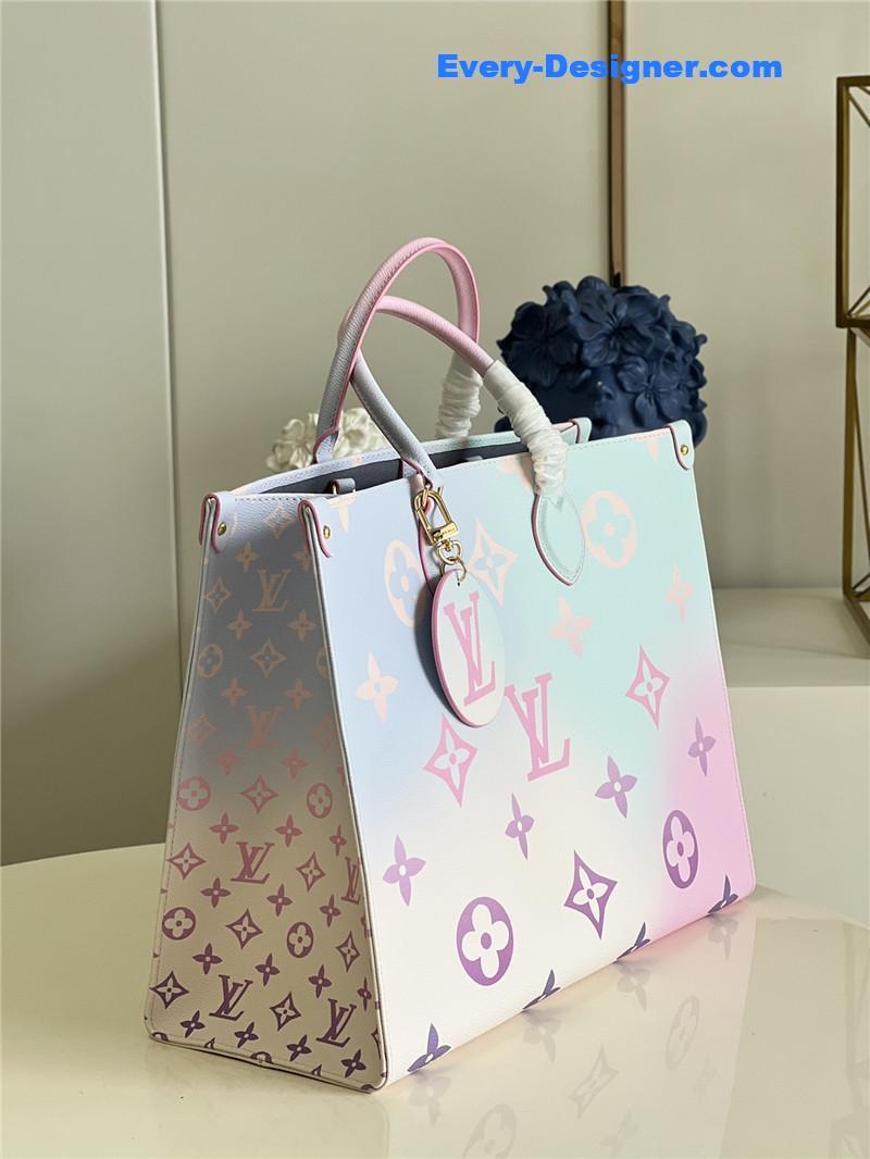 l0vis Vvtt0n lv onthego gradient color bag