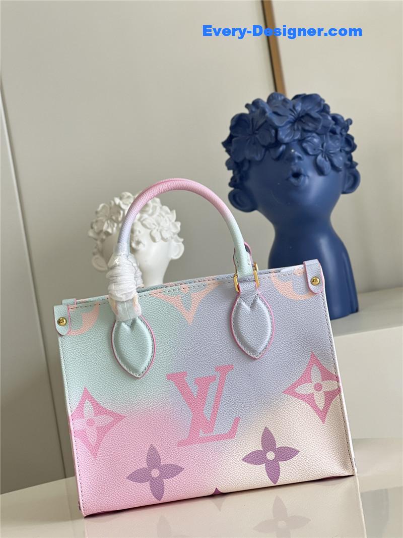 l0vis Vvtt0n lv onthego gradient color bag small