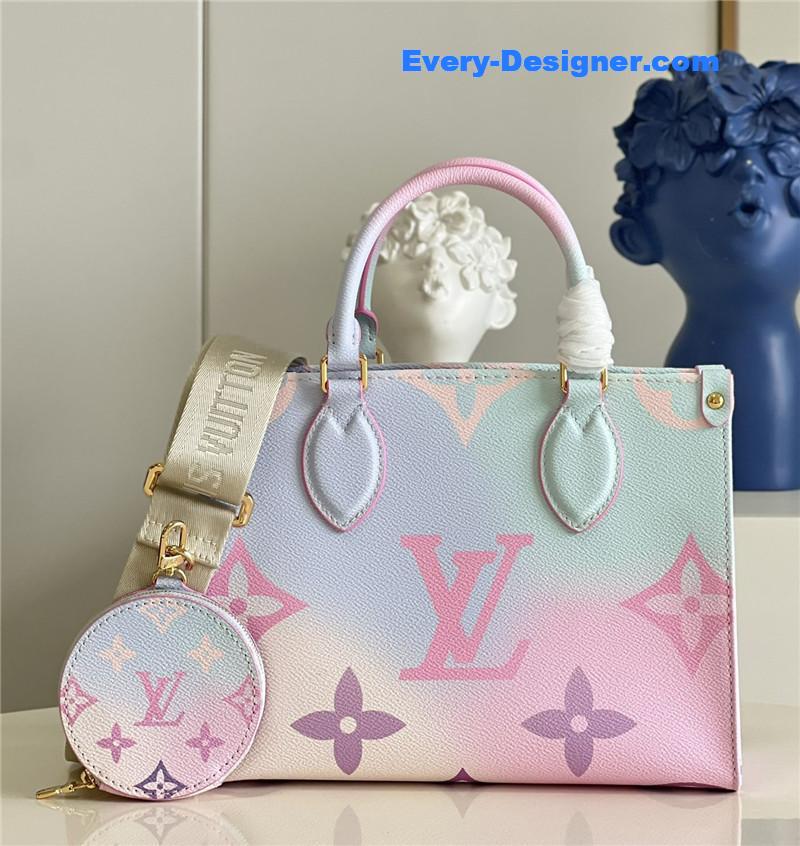 l0vis Vvtt0n lv onthego gradient color bag small
