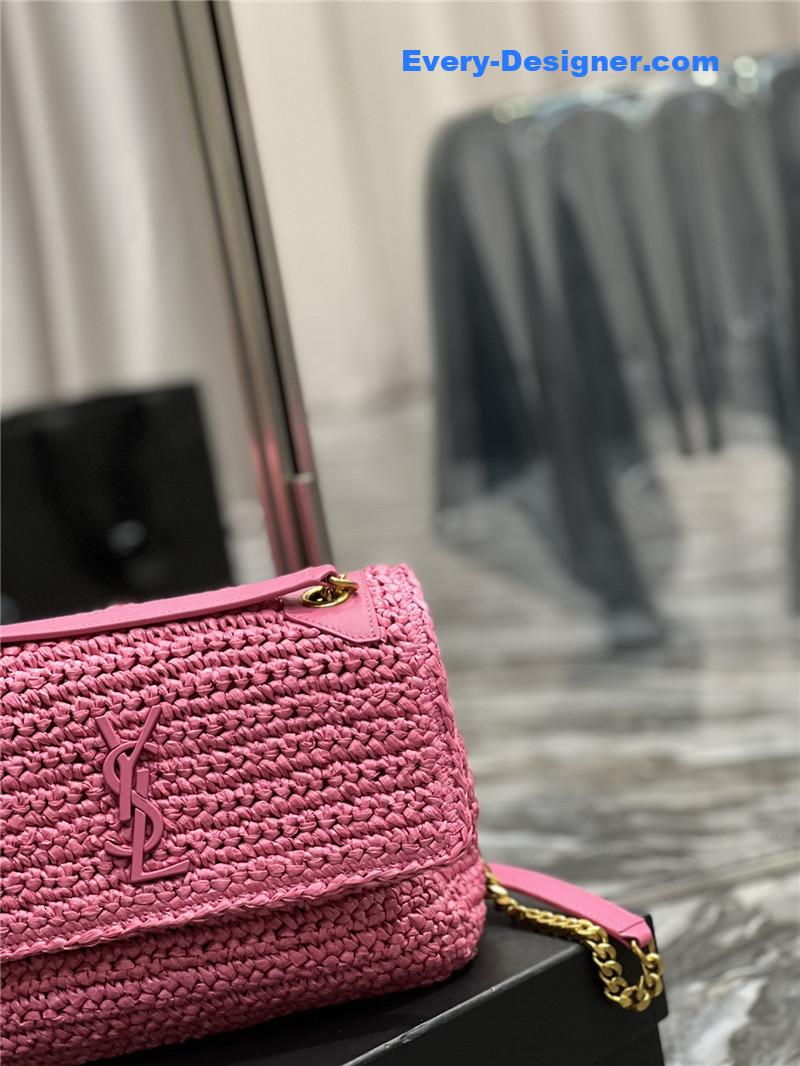Y51 niki raffia bag