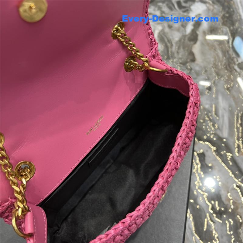 Y51 niki raffia bag small