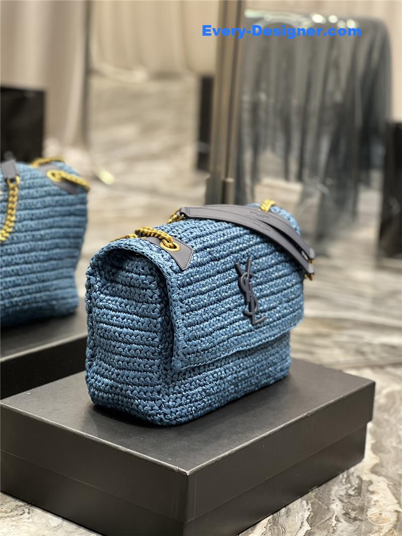 Y51 niki raffia bag