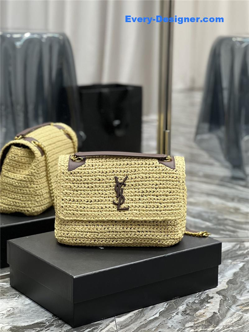Y51 niki raffia bag