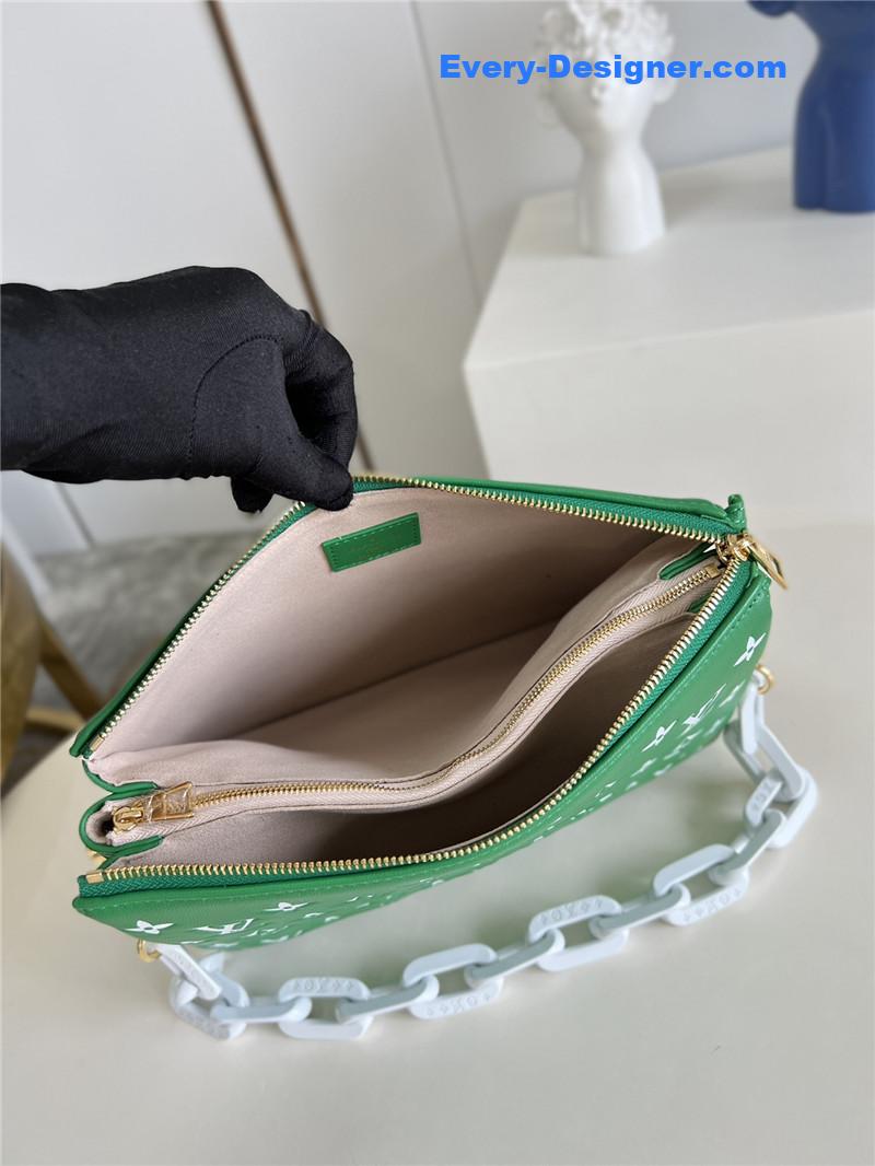 l0vis Vvtt0n lv coussin bag small green