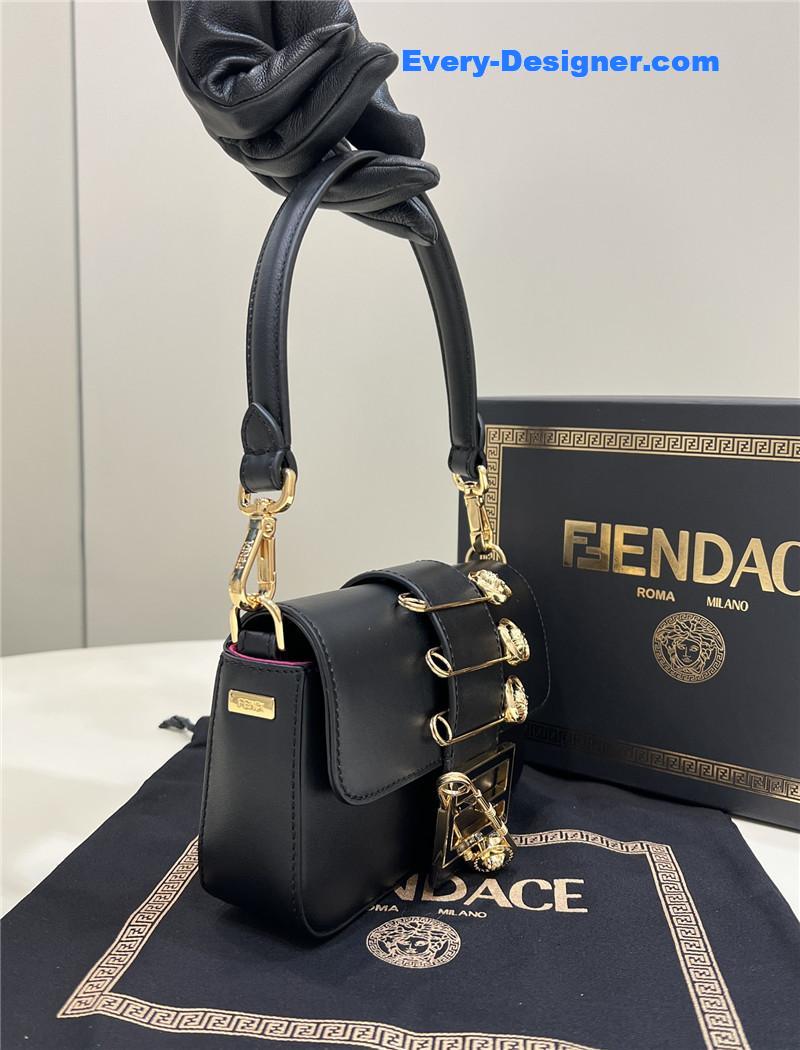 F**di x versace baguette hobo bag