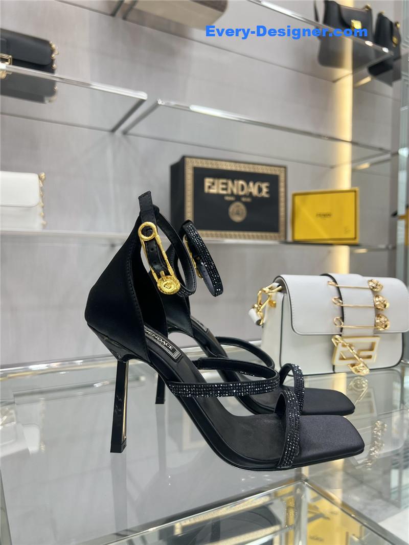 F**di joint catwalk show sandals