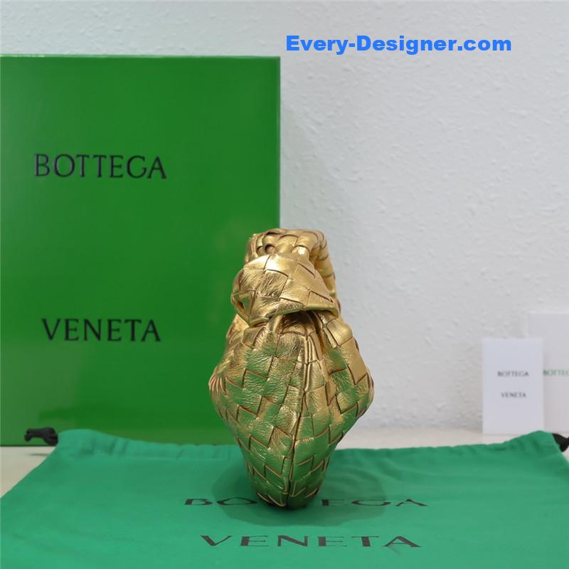 b0tt*ga Ven*ta mini jodie bag gold