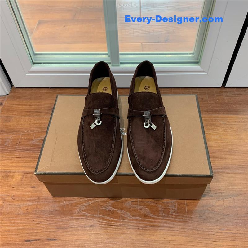 L0r0 P1ana  charms walk loafers