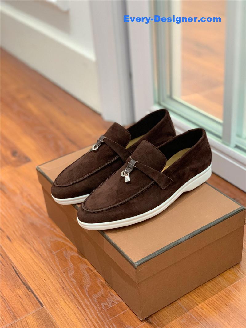 L0r0 P1ana  charms walk loafers