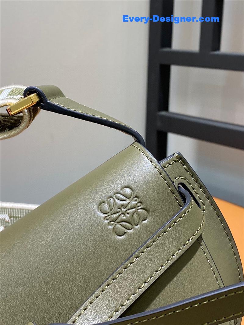 L0ew* gate dual mini crossbody bag