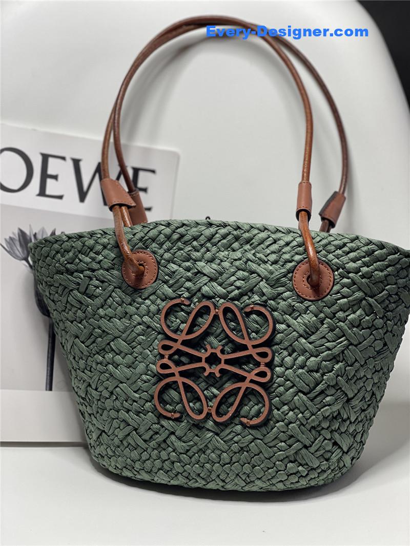 L0ew* anagram basket bag mini