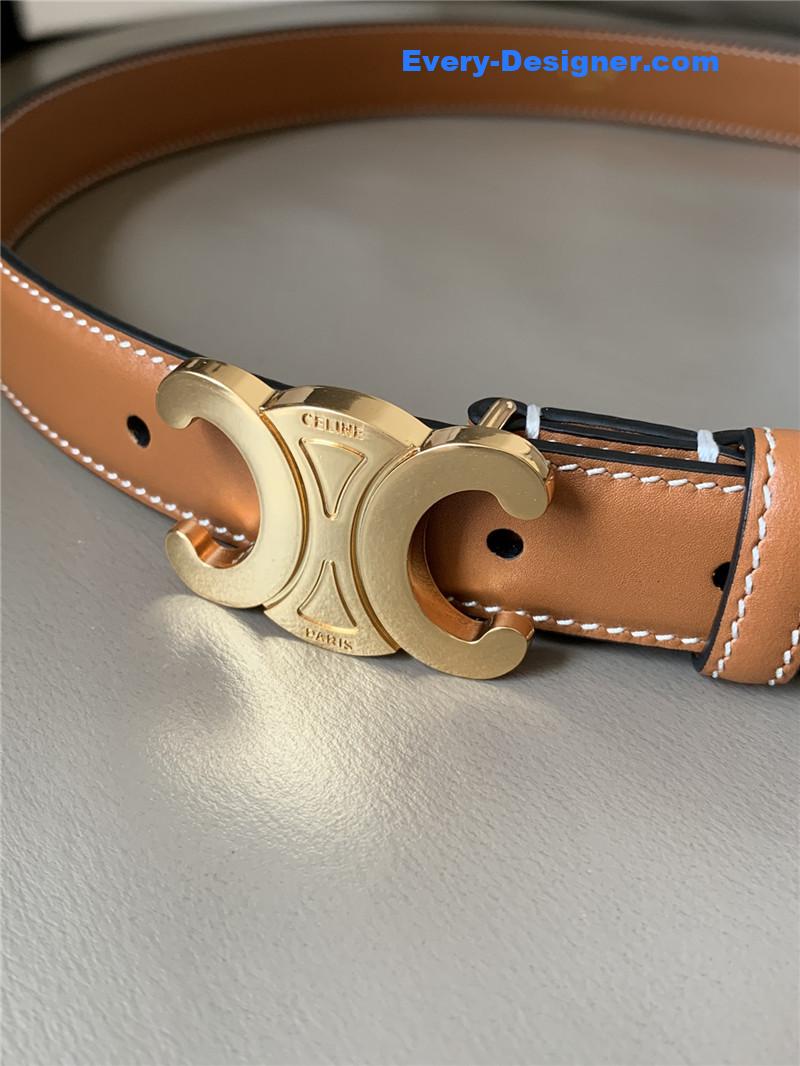 Ce1i*e arc de triomphe metal buckle belt