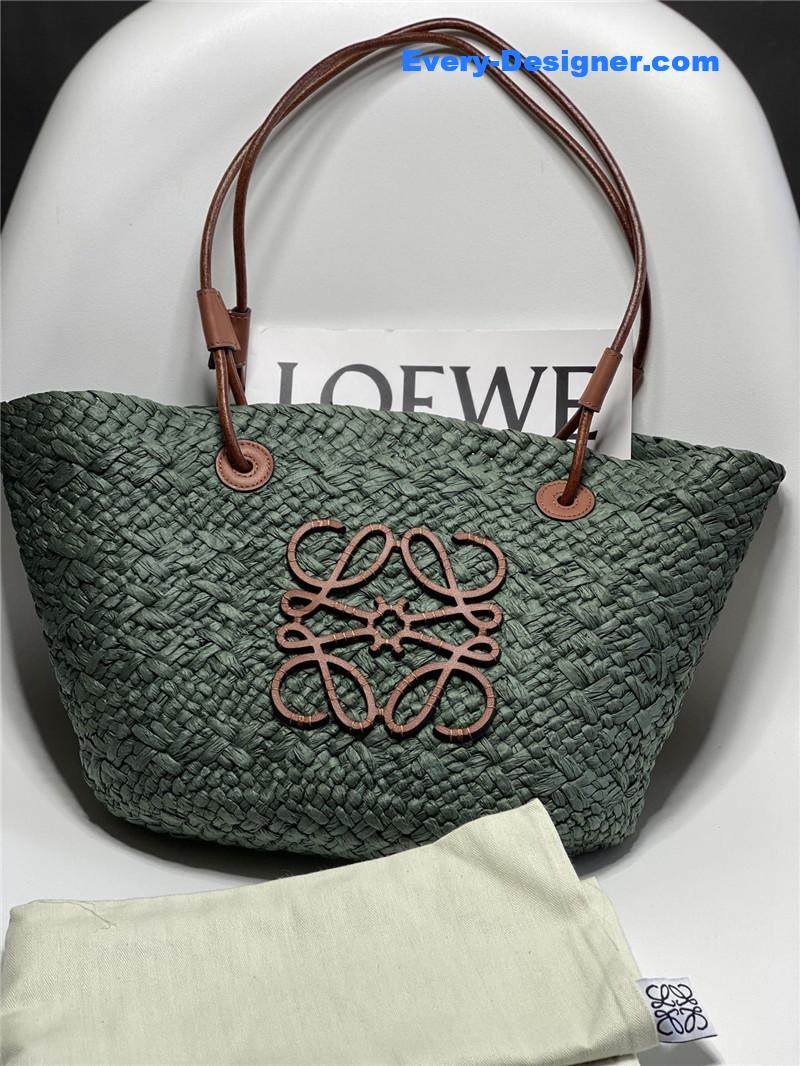 L0ew* anagram basket bag small
