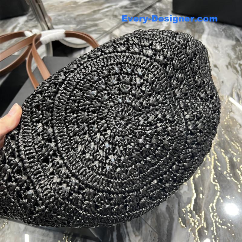 Y51 panier raffia tote bag
