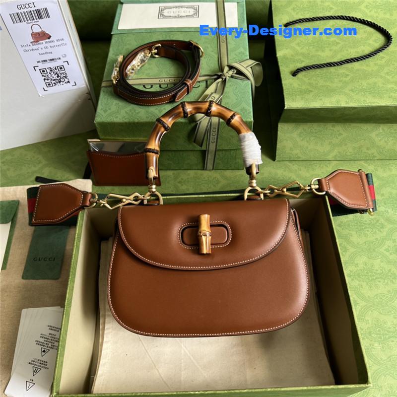 Gvc*1 bamboo 1947 series bamboo small handbag
