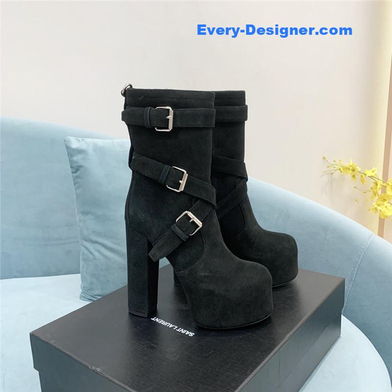 Y51 thick sole waterproof platform boots