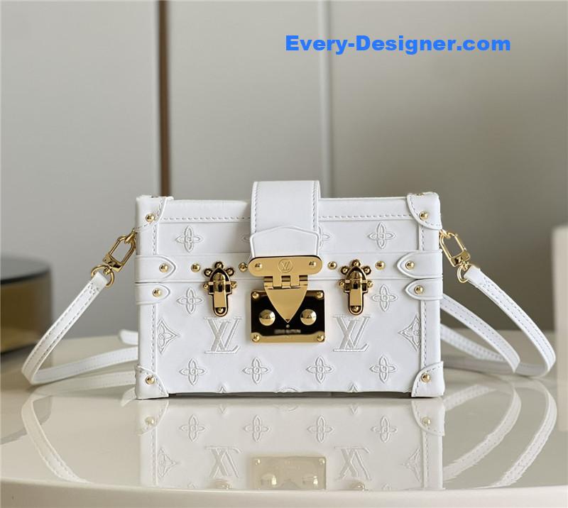 l0vis Vvtt0n lv petite malle bag white