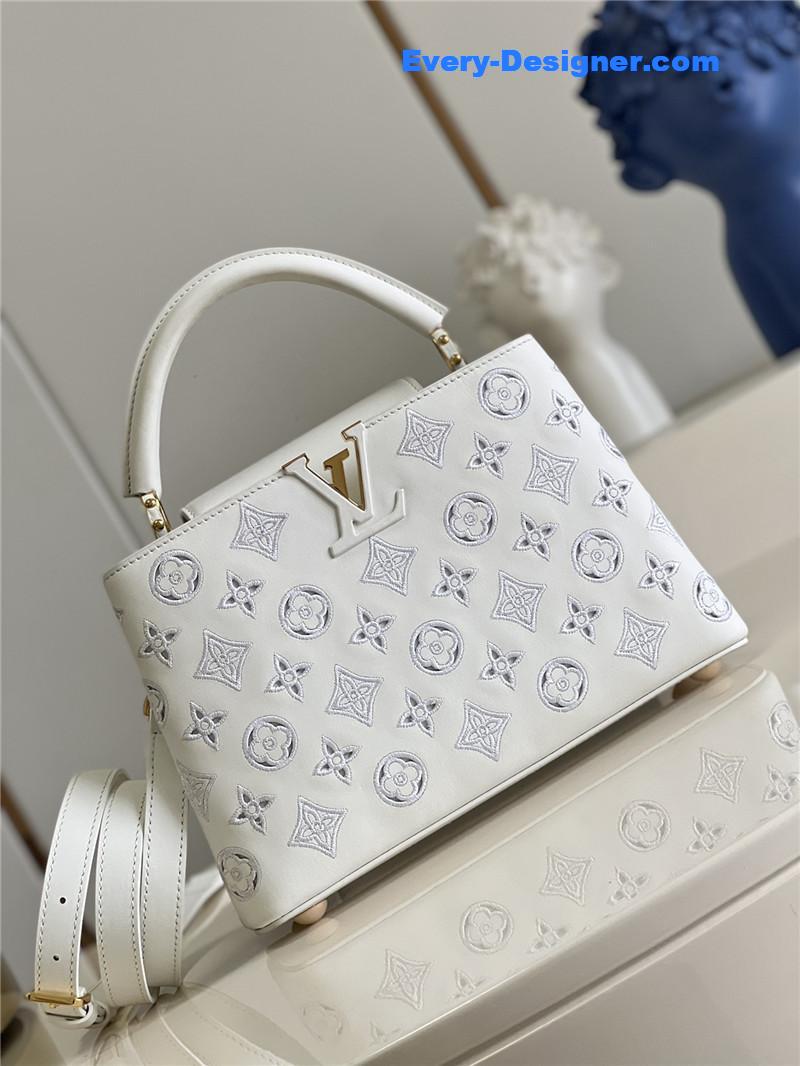 l0vis Vvtt0n lv  capucines bb embroidery bag