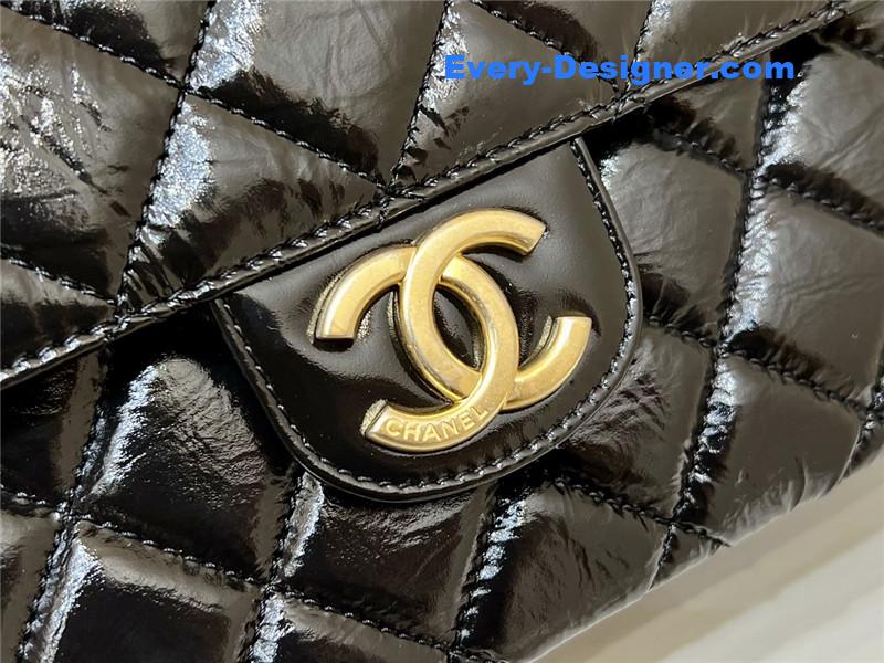 Ch**el number 5 gold coin tag hobo bag
