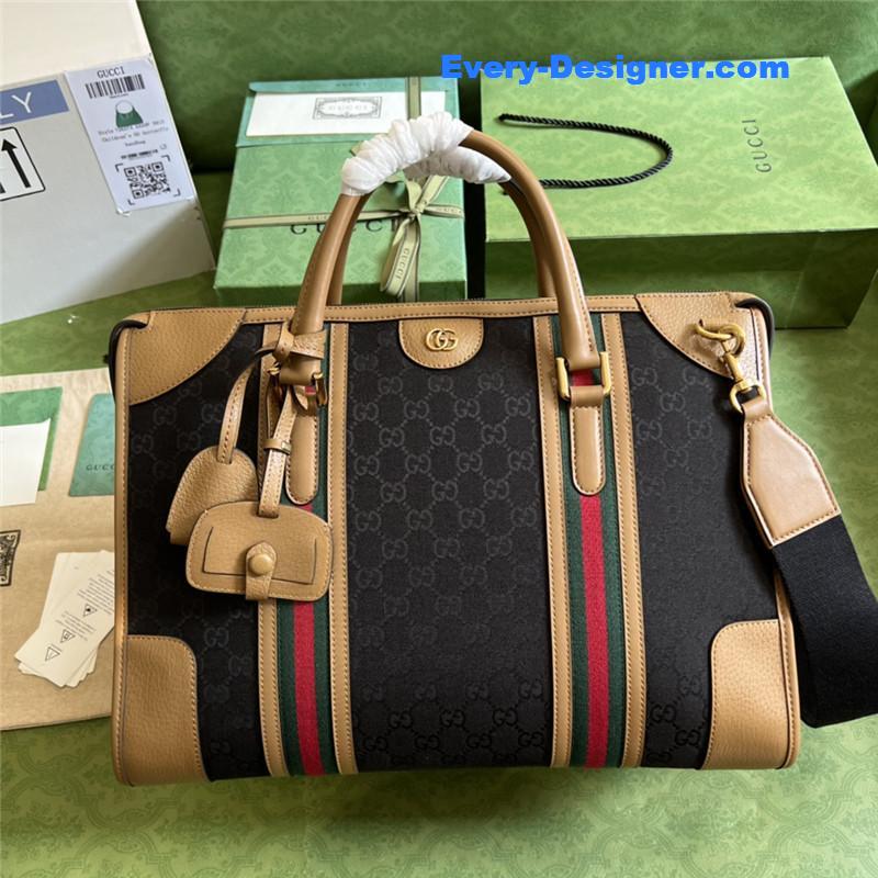 Gvc*1 striped web tote