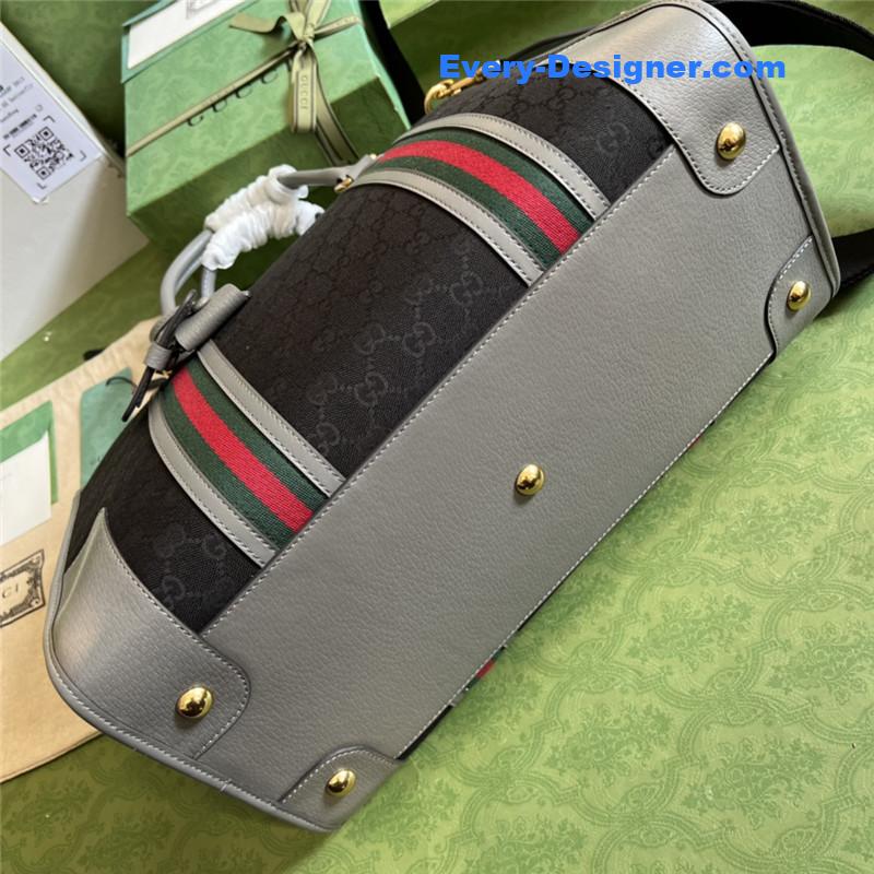 Gvc*1 striped web tote