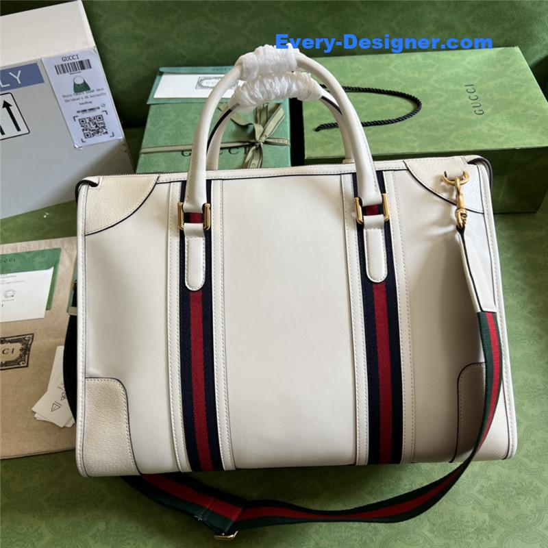 Gvc*1 striped web tote