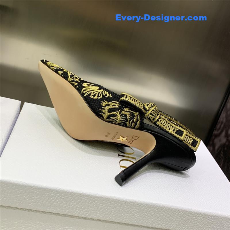 D10r high heel bowknot color matching women’s shoes