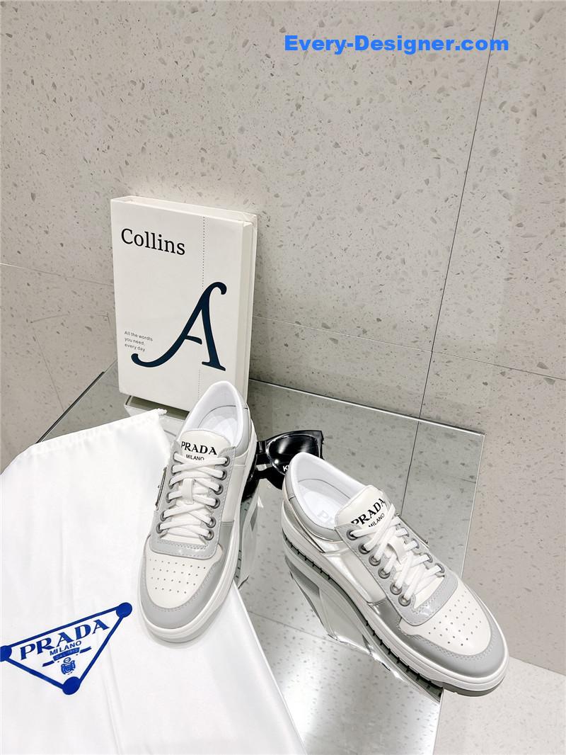 Pra*a leather sneakers