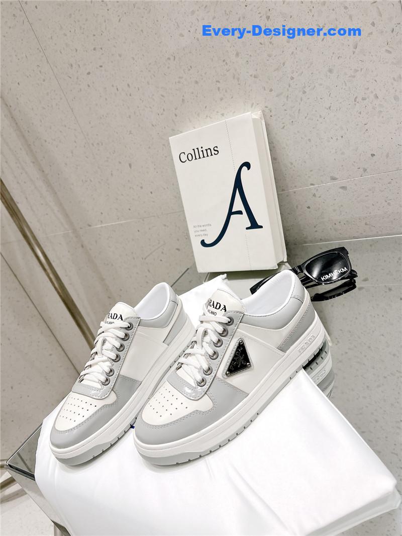 Pra*a leather sneakers