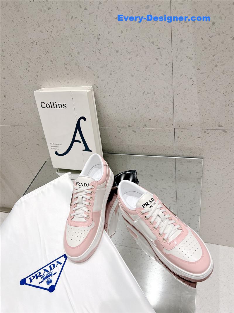 Pra*a leather sneakers