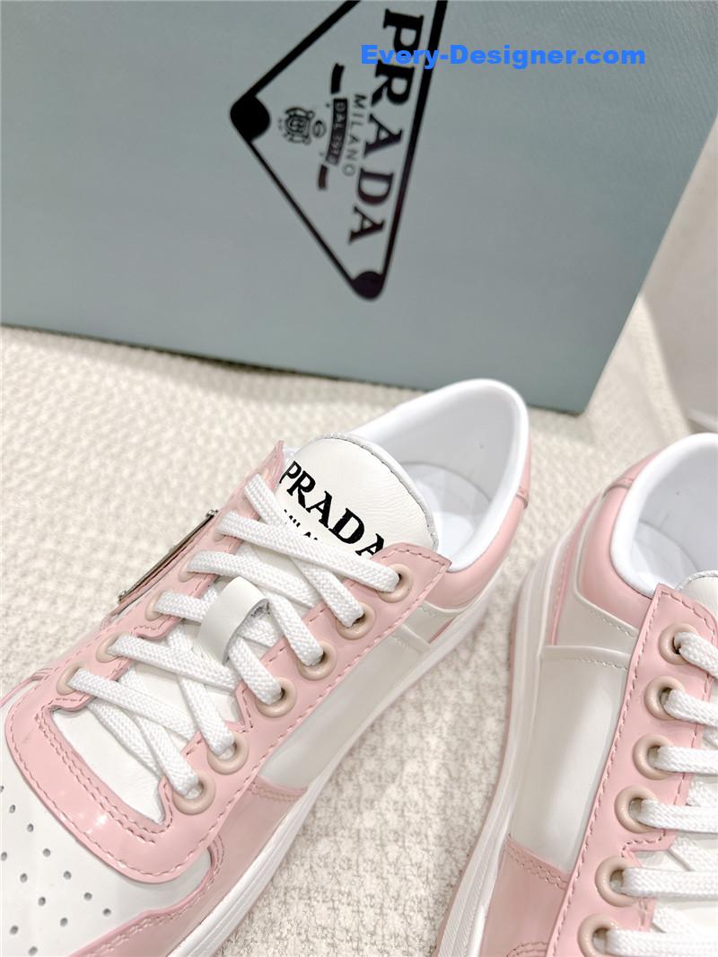 Pra*a leather sneakers