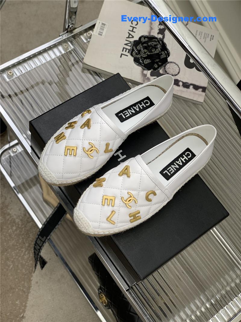 CC letter fisherman shoes