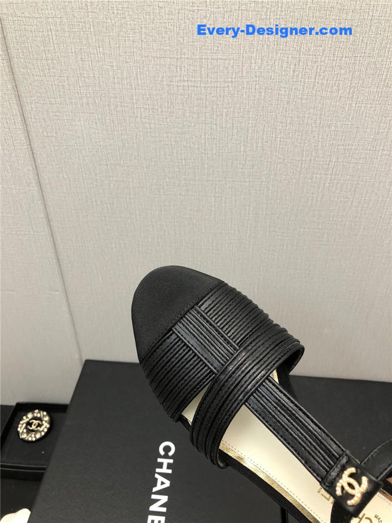 CC new C buckle rhinestone high heels