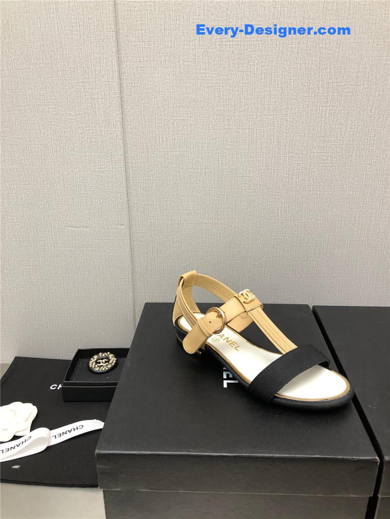 CC new C buckle rhinestone high heels