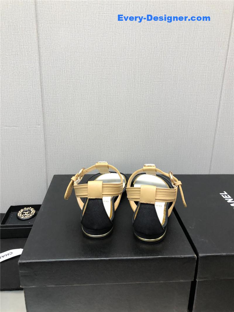 CC new C buckle rhinestone high heels