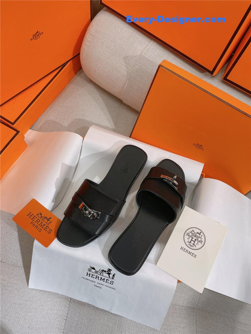 H**me5 new giulia flat kelly buckle slippers
