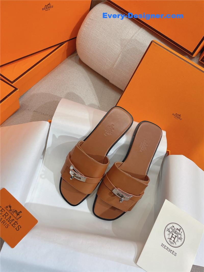 H**me5 new giulia flat kelly buckle slippers
