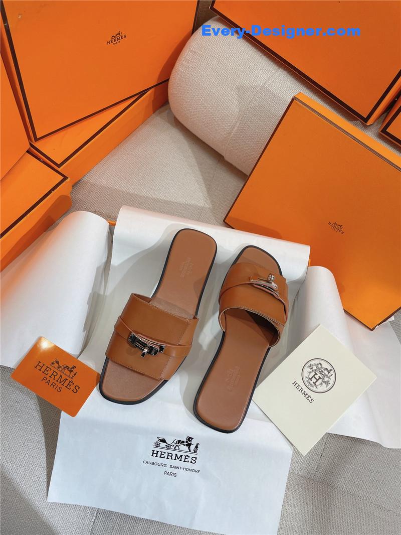 H**me5 new giulia flat kelly buckle slippers