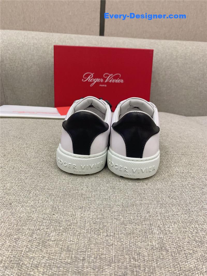 roger u1u1er new d1am0nd buckle casual shoes