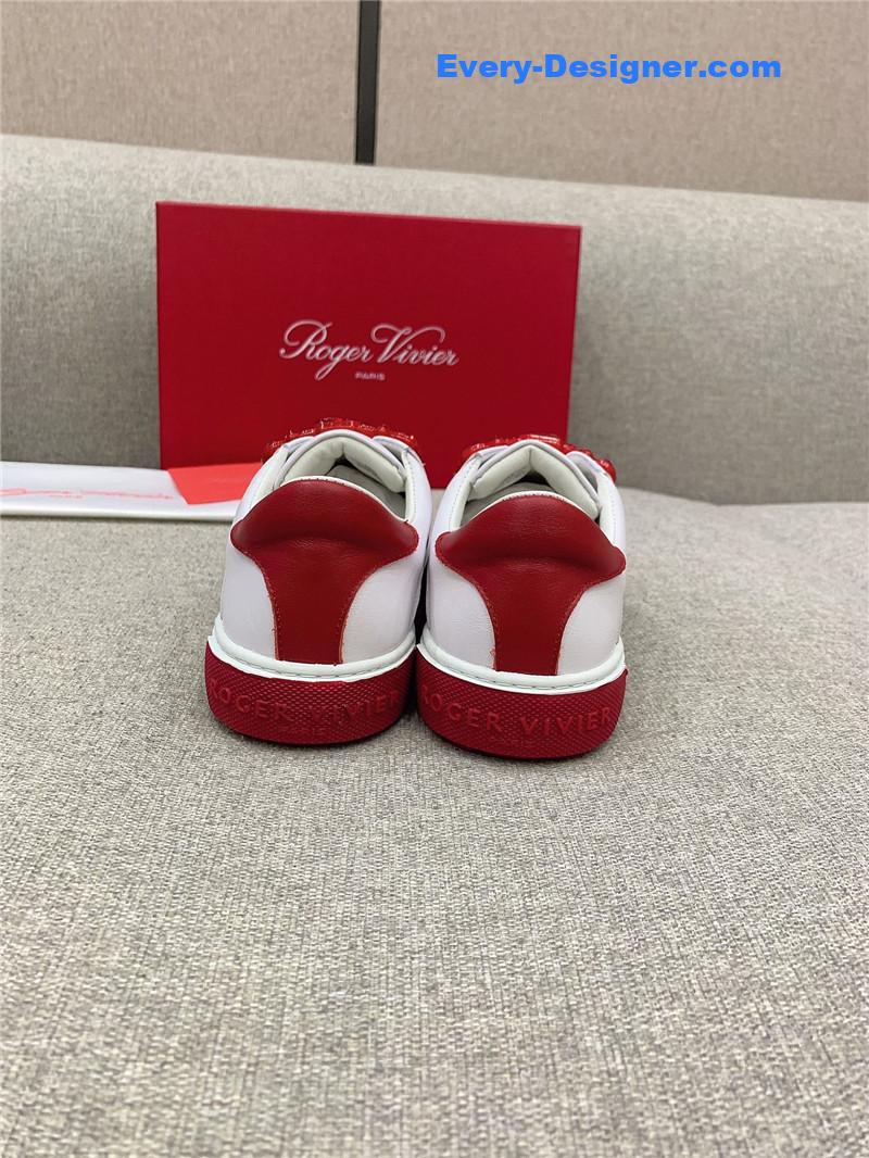 roger u1u1er new d1am0nd buckle casual shoes