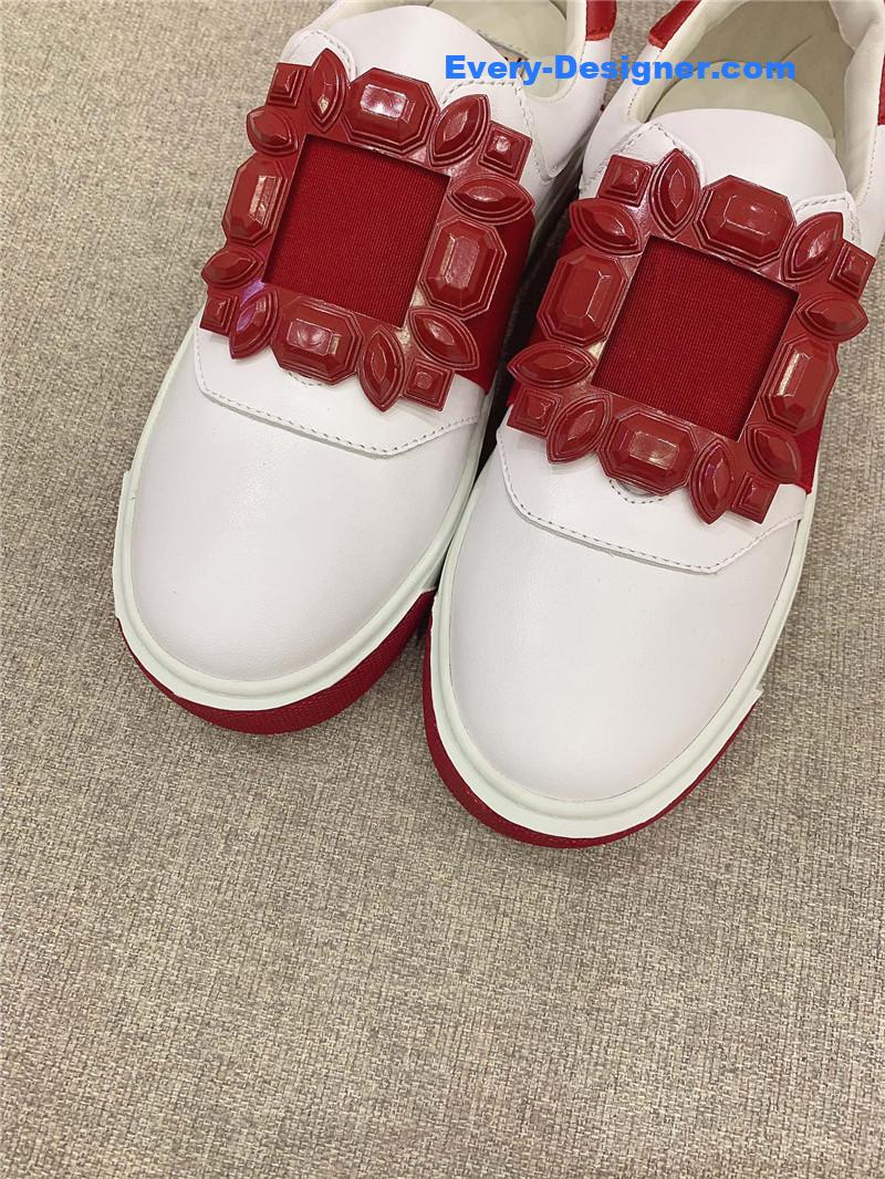 roger u1u1er new d1am0nd buckle casual shoes