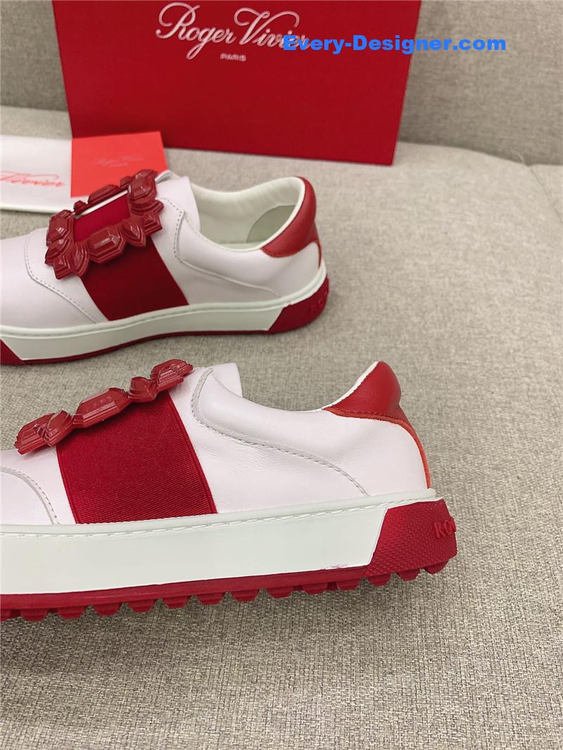 roger u1u1er new d1am0nd buckle casual shoes